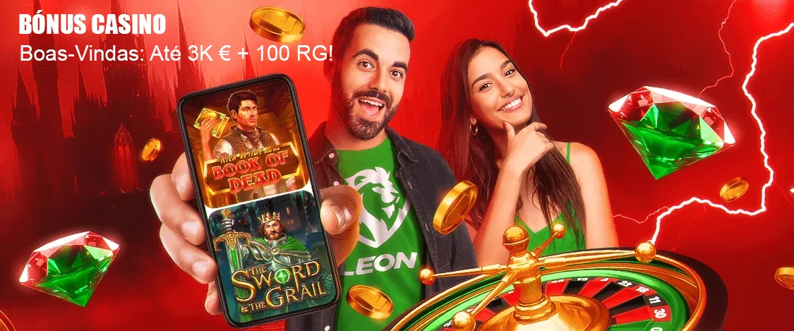 Bônus exclusivo de boas-vindas para novos jogadores no Leon Casino