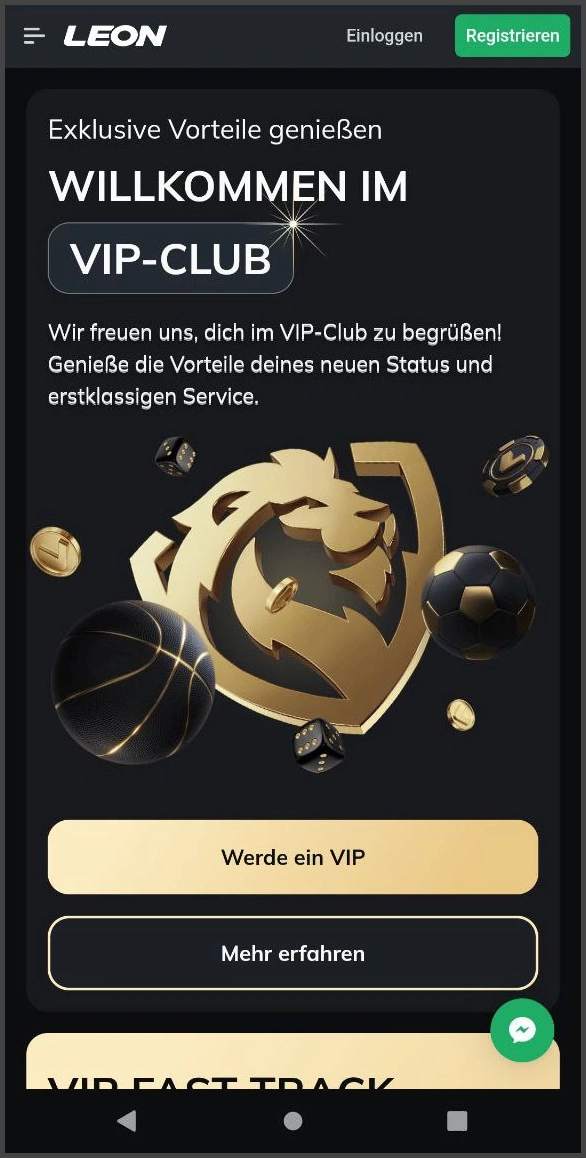Exklusive VIP-Vorteile genießen im Club von Leon Casino