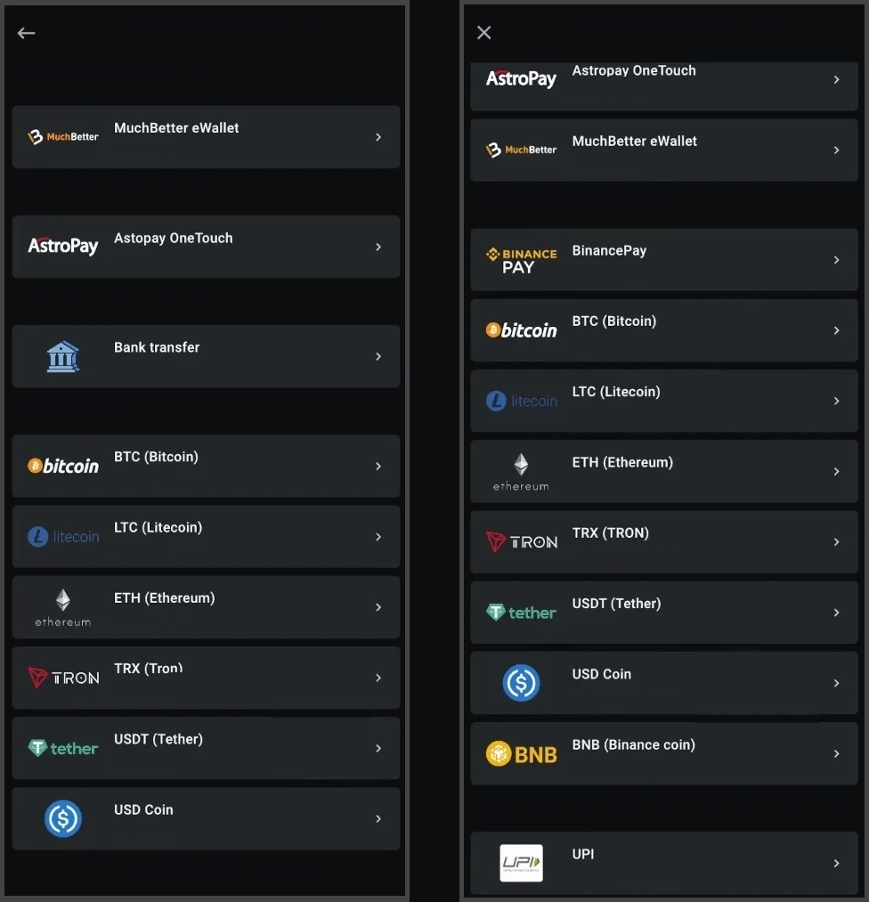 Aperçu des limites de paiement et gains chez Leon Casino