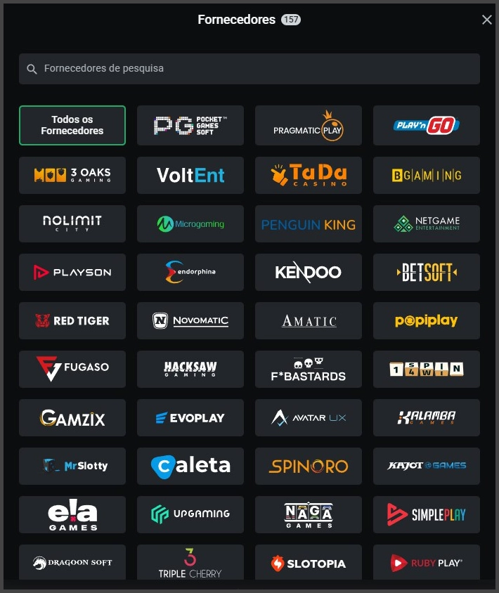 Análise dos fornecedores – Todos os casinos no Leon Casino